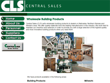 Tablet Screenshot of centrallumber.com